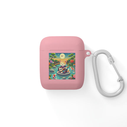 Melodic Kitten by the Koi Pond AirPods and AirPods Pro Case