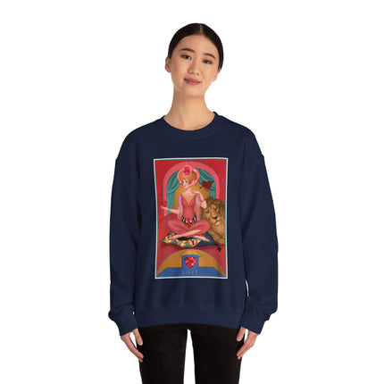 July & Ruby (from the Gem Series) by Sofia Chiostri Heavy Blend™ Crewneck Sweatshirt