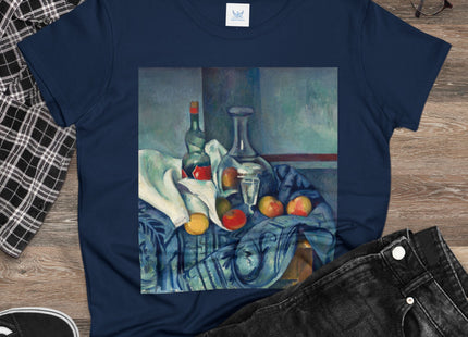 The Peppermint Bottle by Paul Cézanne Women's Midweight Cotton Tee