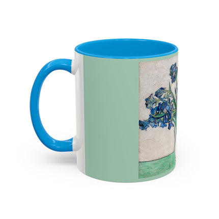 Irises by Vincent Van Gogh Colorful Mugs (11oz, 15oz)