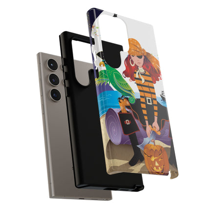 Moonlit Pirate Halloween Phone Cases