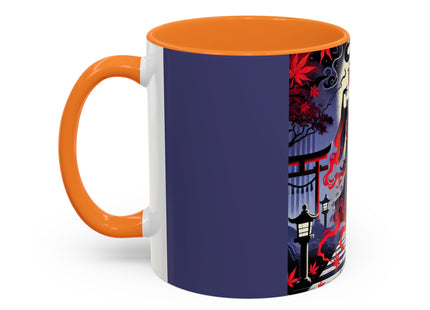 Halloween Sorceress Colorful Mugs (11oz, 15oz)