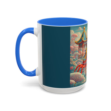 The Celestial Crab Navigator Colorful Mugs (11oz, 15oz)