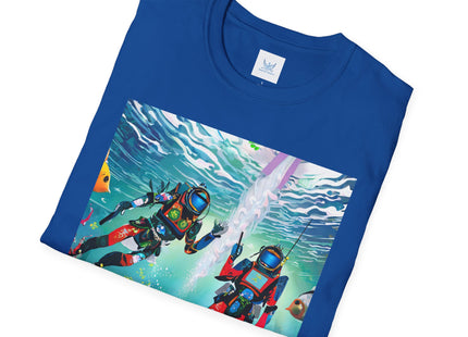 FBI Robot Dive Team Softstyle T-Shirt