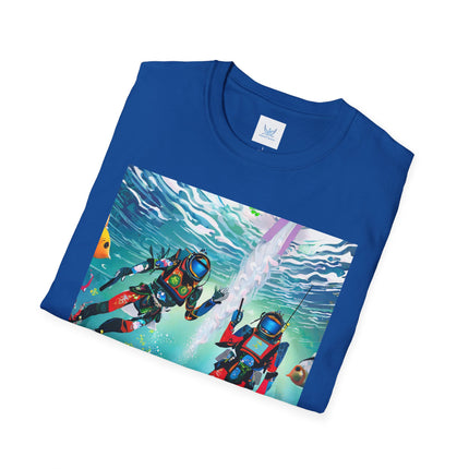 FBI Robot Dive Team Softstyle T-Shirt