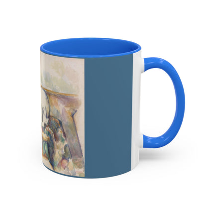 The Three Skulls by Paul Cézanne Colorful Mugs (11oz, 15oz)