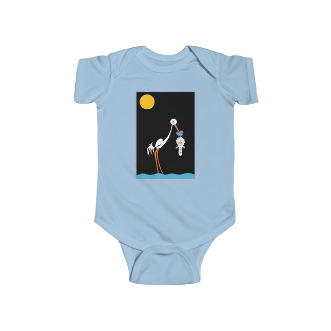 Moonlit Reverie Baby Bodysuit – Starlit Dreams & Timeless Arrival