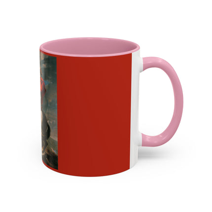 Napoleon Crossing the Alps by Jacques-Louis David Colorful Mugs (11oz, 15oz)