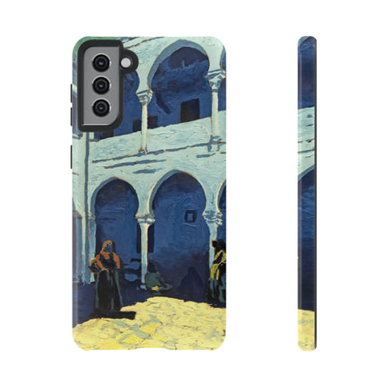 Courtyard of Moroccan Riad by George Gaudion Phone Cases