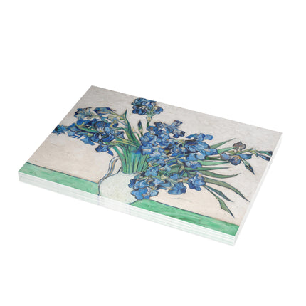 Irises by Vincent Van Gogh Postcards (envelopes included) - Bundles of 10, 30, 50 Pieces