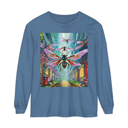Neon Swarm Long Sleeve T-Shirt