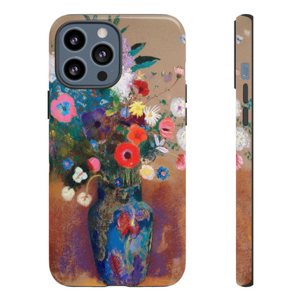 Bouquet of Flowers by Odilon Redon Phone Cases
