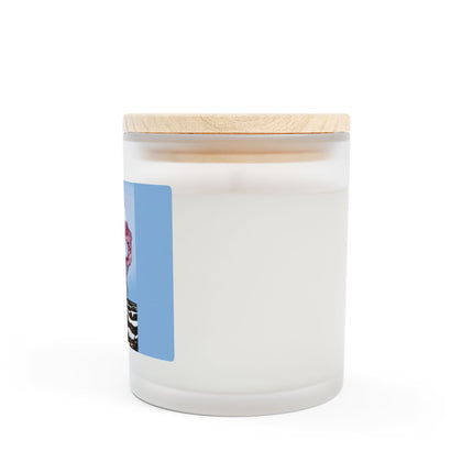 Goddess of the Swirling Sea Frosted Candle