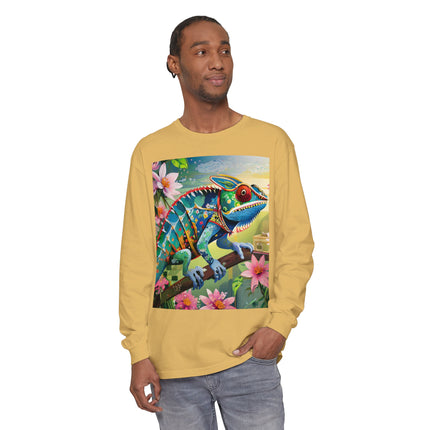 Camouflage Chameleon Long Sleeve T-Shirt