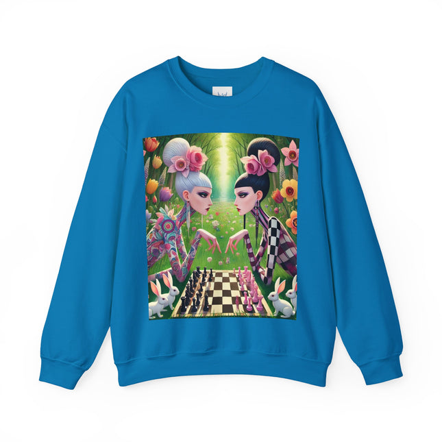 Spring Gambit: A Fairy’s Move Heavy Blend™ Crewneck Sweatshirt