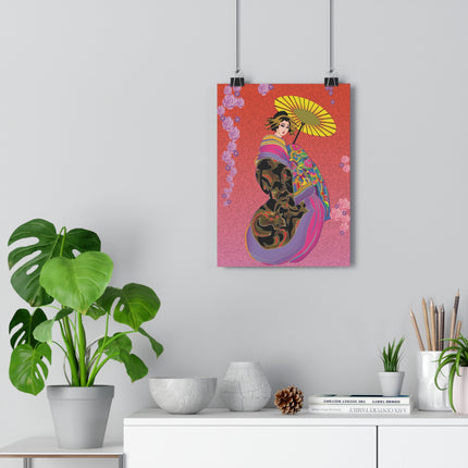 Enchanting Geisha Giclée Art Print