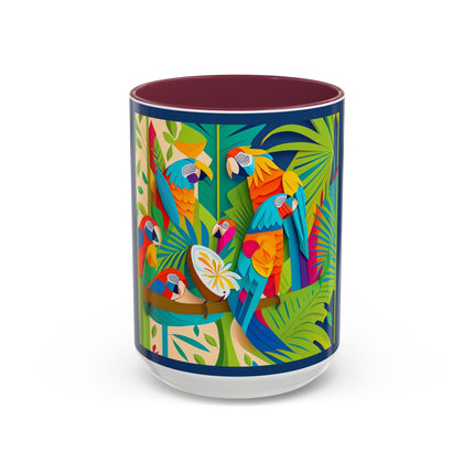 Colorful Macaws Colorful Mugs (11oz, 15oz)