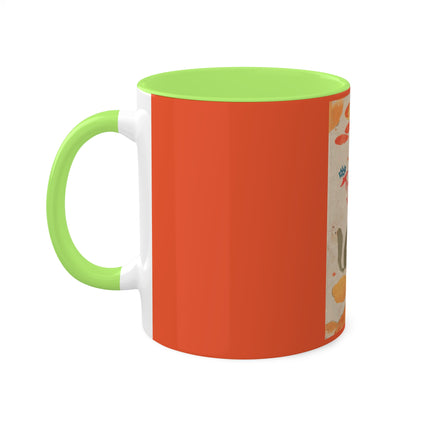 Book Illustration by Hashiguchi Goyō Colorful Mugs, 11oz