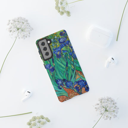 Irises by Vincent Van Gogh Phone Cases