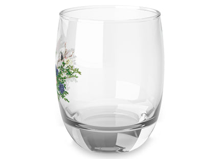 Peonies and Birds by Okamoto Shuki Whiskey Glass