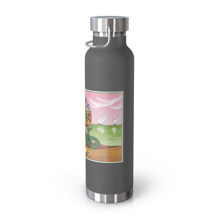 Siren Serenade by Carlo Chiostri Copper Vacuum Insulated Bottle, 22oz
