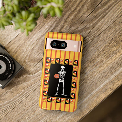 Candy Corn Skeleton Phone Cases