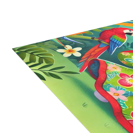 Parrot Dance of the Geisha Kitten Postcard Bundles (envelopes included) - Bundles of 10, 30, 50 Pieces