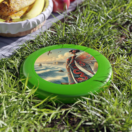 Coastal Fairy Wham-O Frisbee – Serene Wings & Dragon Tides