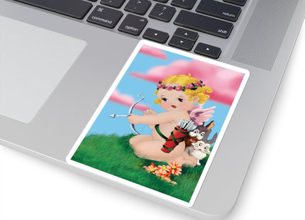 Cupid's Aim Kiss-Cut Stickers (4 Sizes)