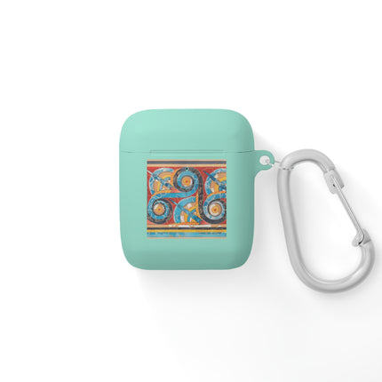 Reproduction of S-Spiral Frieze by Emile Gilliéron AirPods Case