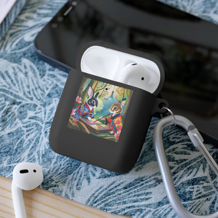 Fairy Animals Writing Wishes AirPods Case Cover