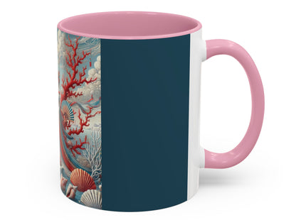 Ladies by the Quiet Sea Colorful Mugs (11oz, 15oz)