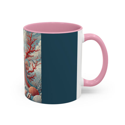 Ladies by the Quiet Sea Colorful Mugs (11oz, 15oz)