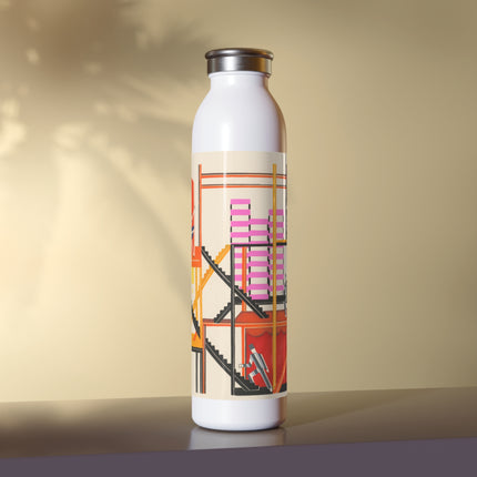 Maquettes de Théatre 4 by Alexandra Exter Slim Water Bottle