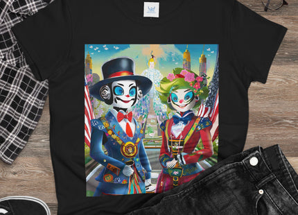 Cyber Punk Robots Cotton Tee