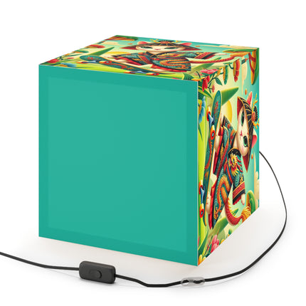 🛹🐉 Dragon Dance on Wheels Light Cube Lamp – Bold Adventure & Dynamic Grace