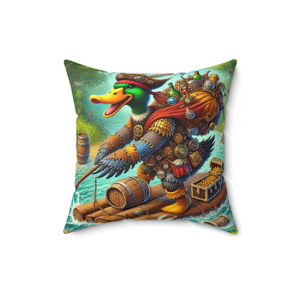 The Daring Drake Spun Polyester Square Pillow