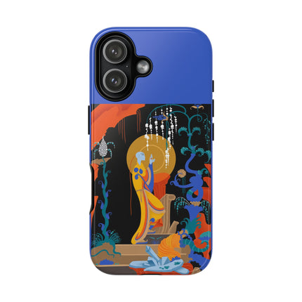 Mystic Oracle Phone Case – Sacred Glow & Eternal Grace