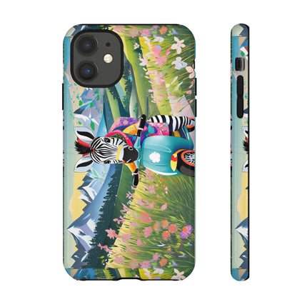 Stripes on Wheels Phone Cases