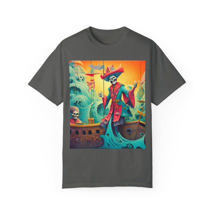 Skeleton Crew of the Misty Seas Unisex Garment-Dyed T-shirt