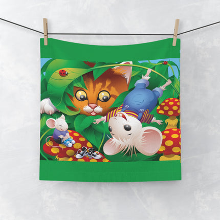 Whimsical Adventure Face Towel