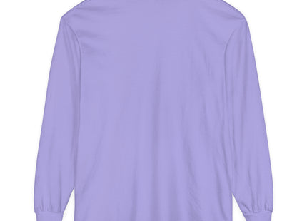 Whimsical Halloween Mischief Unisex Garment-dyed Long Sleeve T-Shirt