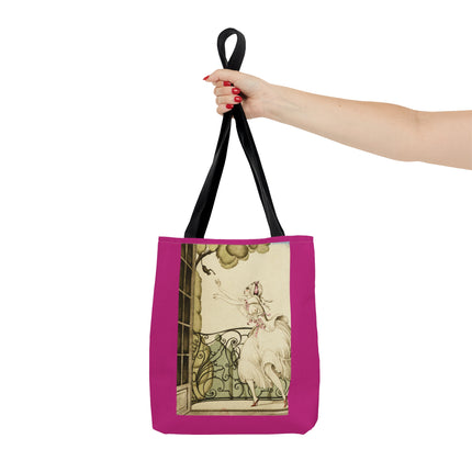 Sur talons rouges (On Red Heels) pl 02 by Gerda Wegener Tote Bag (AOP)