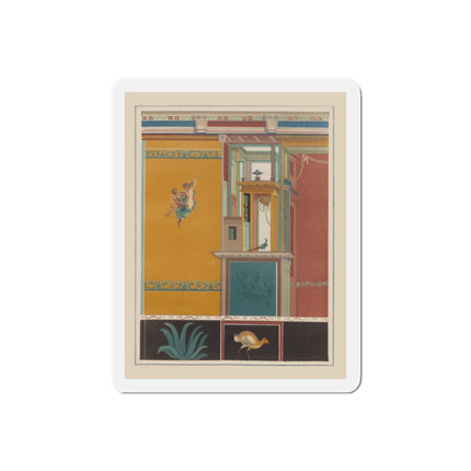 Pompeii Wall Pl.20 by Victor Steeger Die-Cut Magnets (5 Sizes)