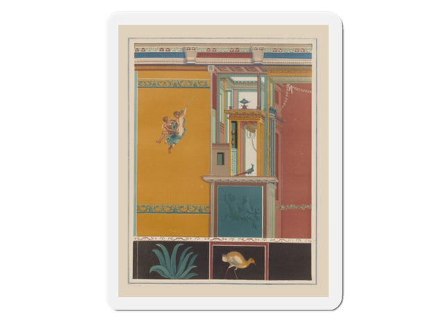 Pompeii Wall Pl.20 by Victor Steeger Die-Cut Magnets (5 Sizes)