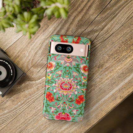 Colorful Floral Pattern by Owen Jones Phone Cases