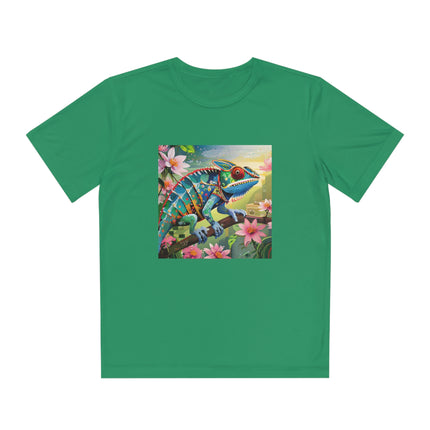 Camouflage Chameleon Youth Competitor Tee