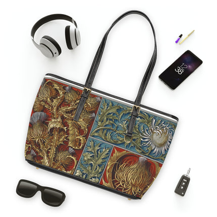 The Plant in Art and Industry Plate 02 PU Leather Shoulder Bag