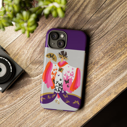 Dancer with Butterflies Phone Case – Elegant Grace & Timeless Poise
