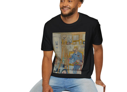 The Skeleton Painter by James Ensor Softstyle T-Shirt